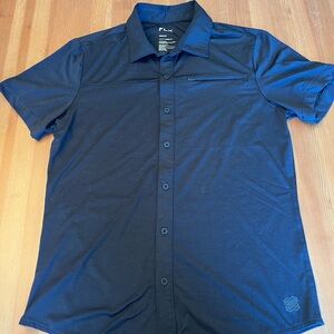 Men's Small Black FLX polo